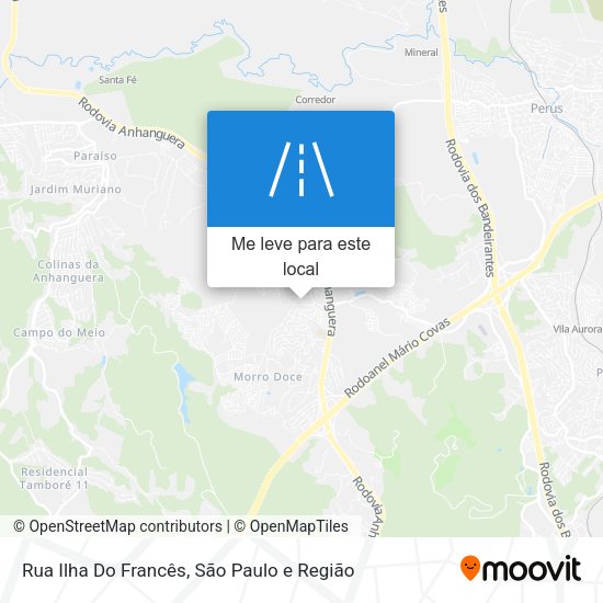 Rua Ilha Do Francês mapa