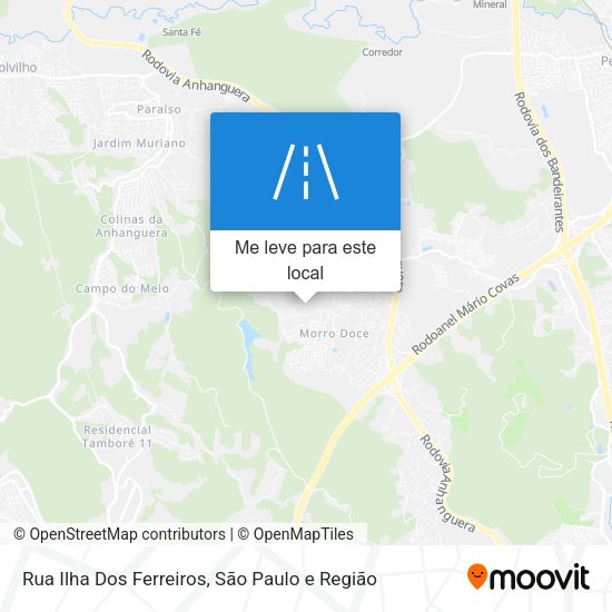 Rua Ilha Dos Ferreiros mapa