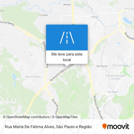 Rua Maria De Fátima Alves mapa