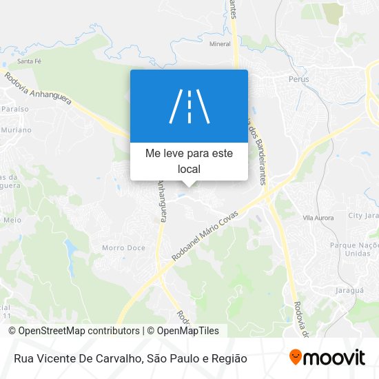 Rua Vicente De Carvalho mapa