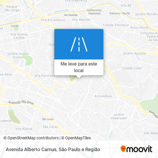 Avenida Alberto Camus mapa