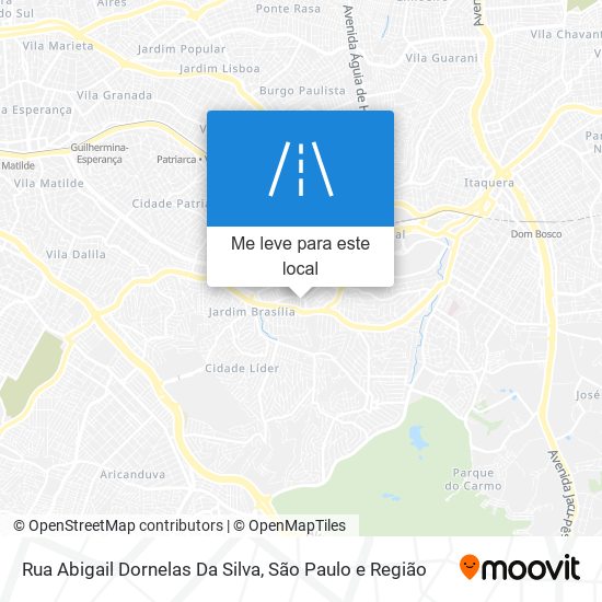 Rua Abigail Dornelas Da Silva mapa