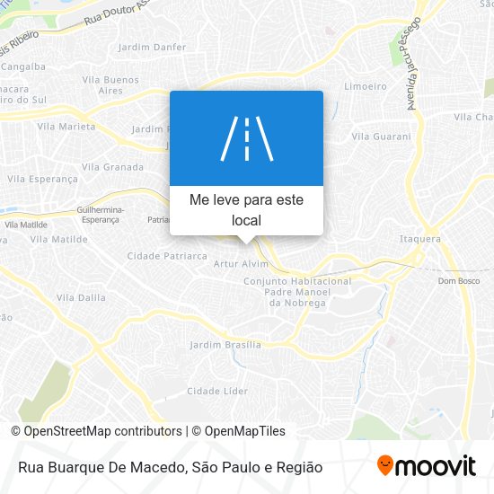 Rua Buarque De Macedo mapa