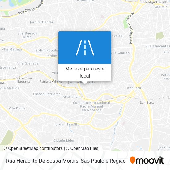 Rua Heráclito De Sousa Morais mapa