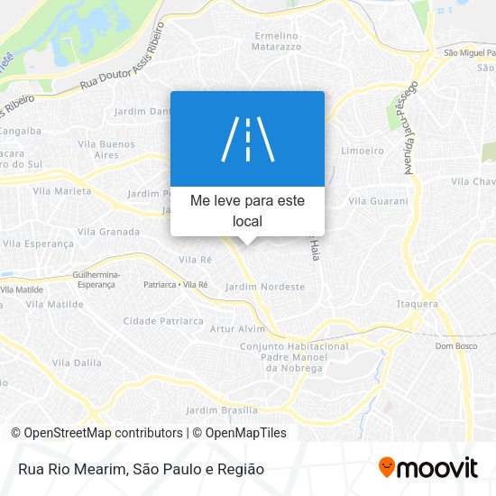 Rua Rio Mearim mapa