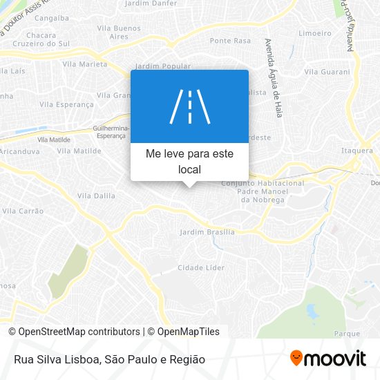 Rua Silva Lisboa mapa