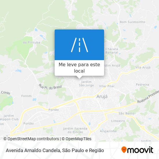 Avenida Arnaldo Candela mapa