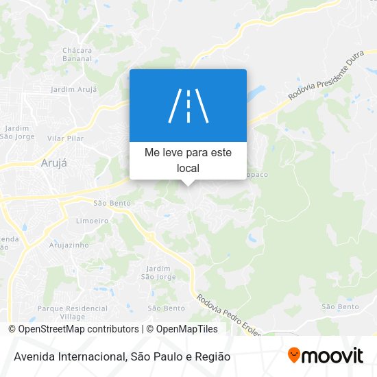 Avenida Internacional mapa