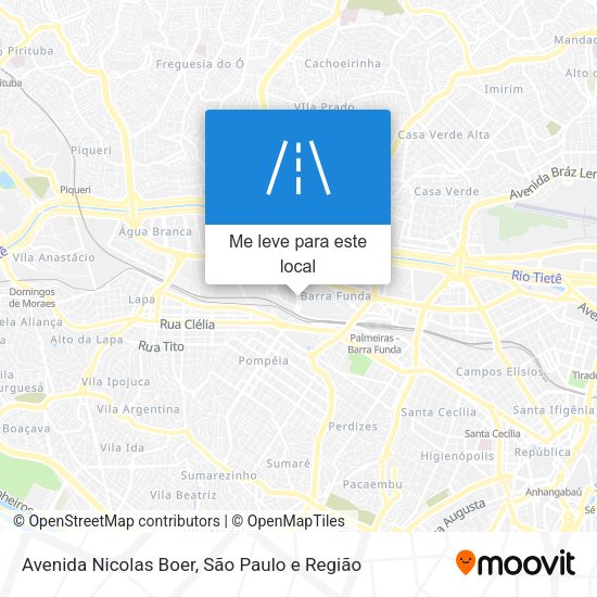 Avenida Nicolas Boer mapa
