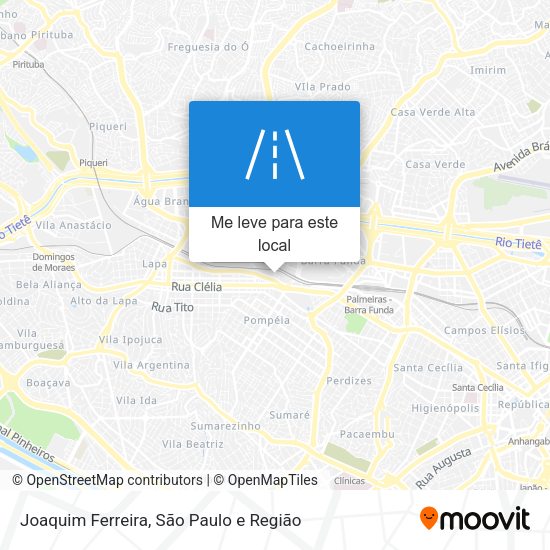 Joaquim Ferreira mapa