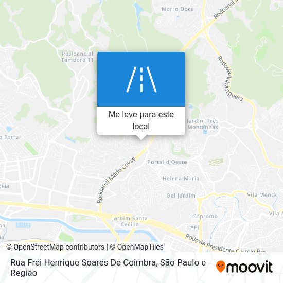 Rua Frei Henrique Soares De Coimbra mapa