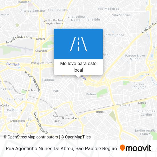 Rua Agostinho Nunes De Abreu mapa