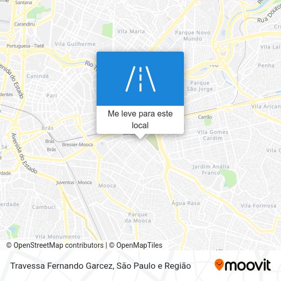 Travessa Fernando Garcez mapa
