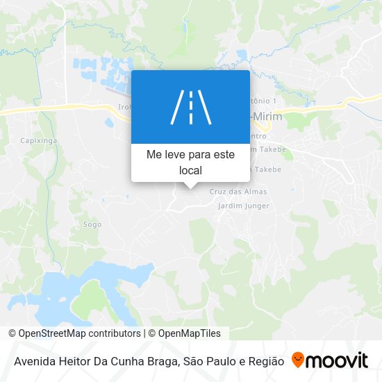 Avenida Heitor Da Cunha Braga mapa