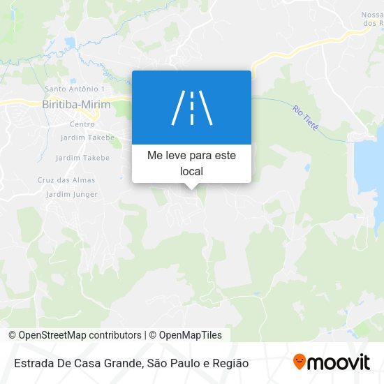 Estrada De Casa Grande mapa