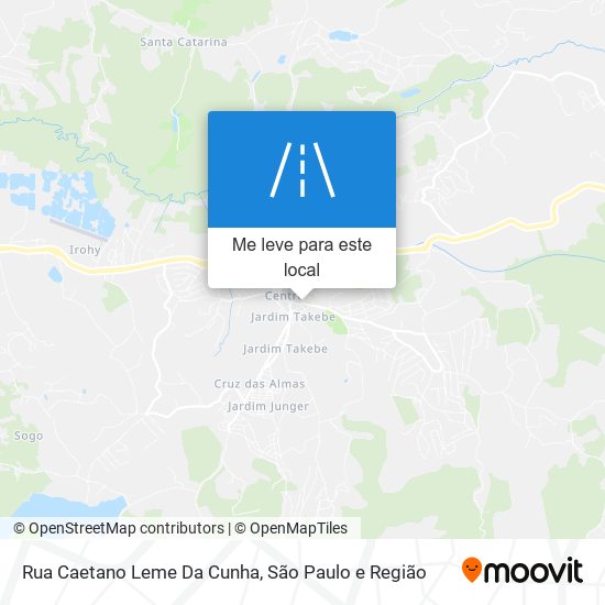 Rua Caetano Leme Da Cunha mapa