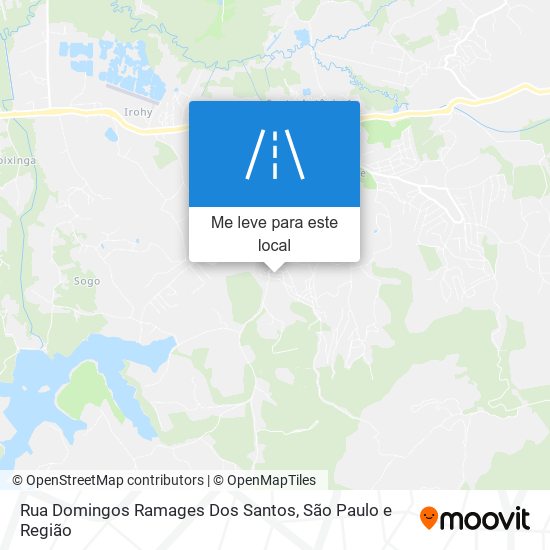 Rua Domingos Ramages Dos Santos mapa