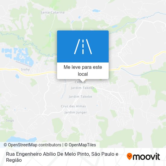 Rua Engenheiro Abílio De Melo Pinto mapa