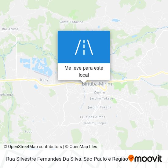 Rua Silvestre Fernandes Da Silva mapa