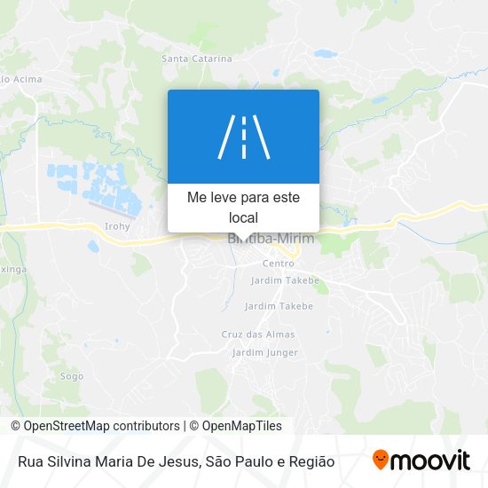 Rua Silvina Maria De Jesus mapa