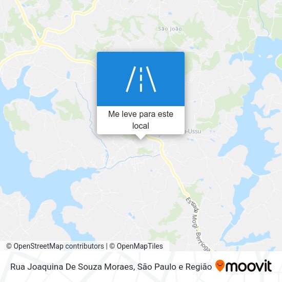 Rua Joaquina De Souza Moraes mapa