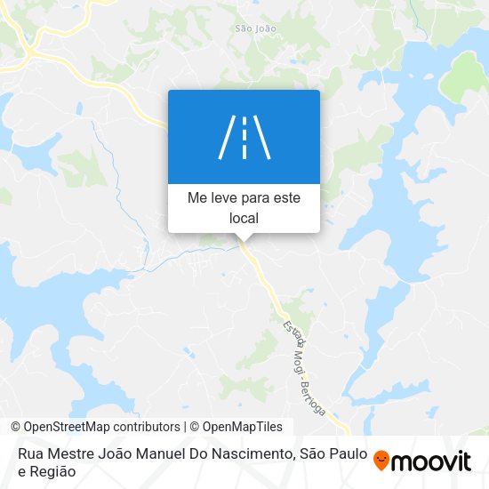 Rua Mestre João Manuel Do Nascimento mapa