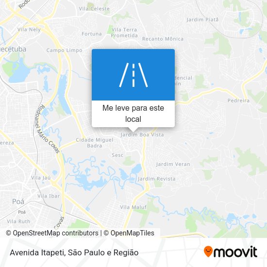 Avenida Itapeti mapa