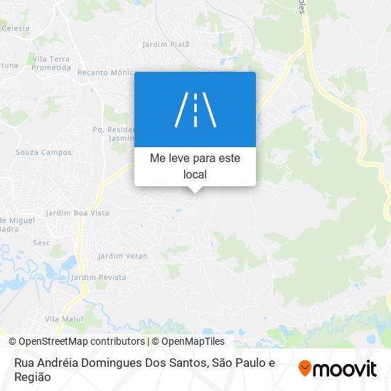 Rua Andréia Domingues Dos Santos mapa