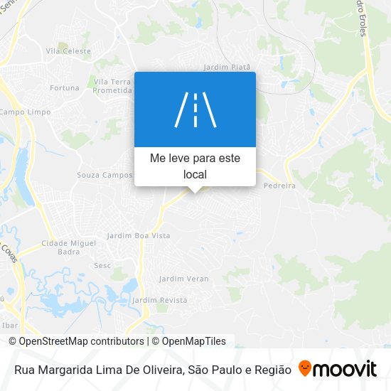 Rua Margarida Lima De Oliveira mapa