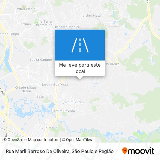 Rua Marli Barroso De Oliveira mapa