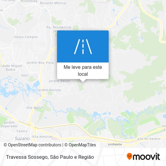 Travessa Sossego mapa