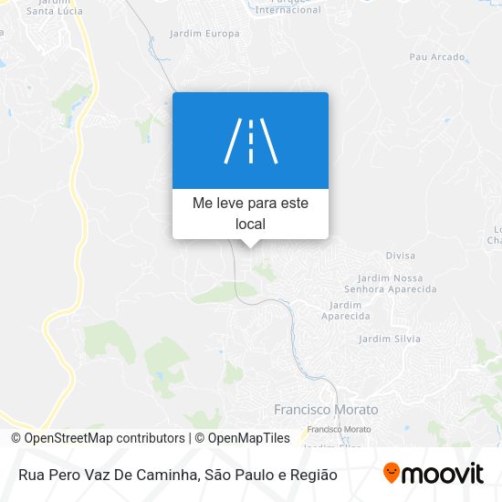 Rua Pero Vaz De Caminha mapa