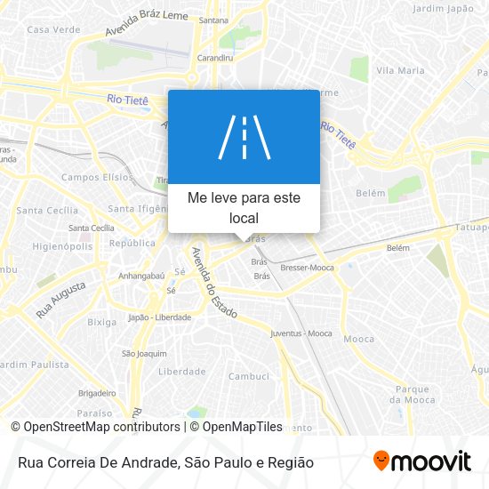 Rua Correia De Andrade mapa