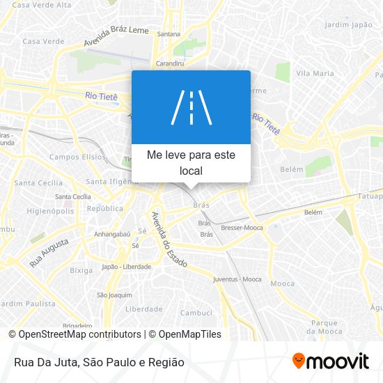 Rua Da Juta mapa