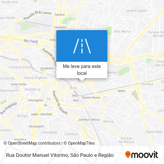 Rua Doutor Manuel Vitorino mapa