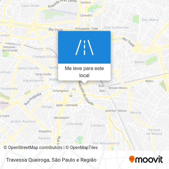 Travessa Queiroga mapa