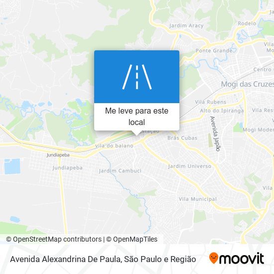 Avenida Alexandrina De Paula mapa