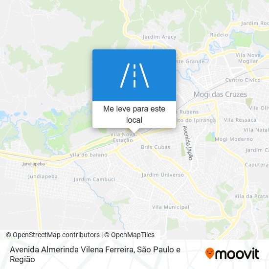 Avenida Almerinda Vilena Ferreira mapa