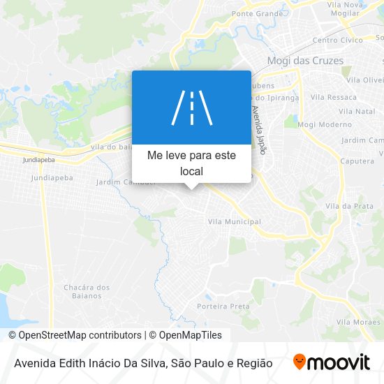 Avenida Edith Inácio Da Silva mapa