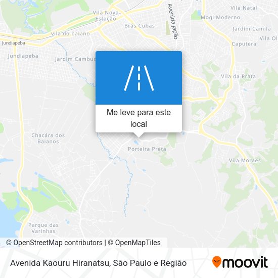 Avenida Kaouru Hiranatsu mapa