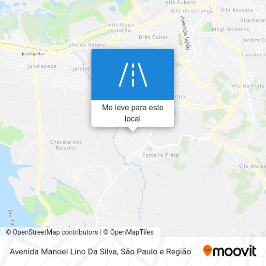 Avenida Manoel Lino Da Silva mapa