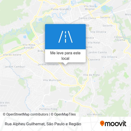 Rua Alpheu Guilhemat mapa