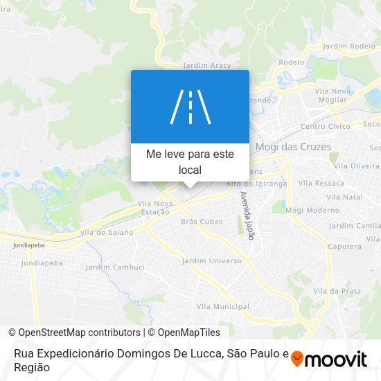 Rua Expedicionário Domingos De Lucca mapa