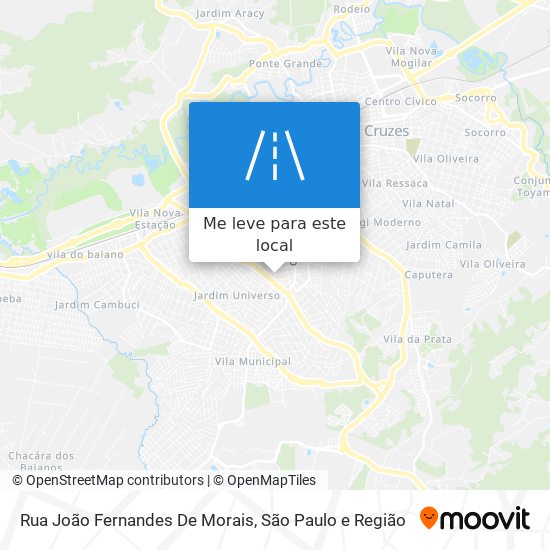 Rua João Fernandes De Morais mapa