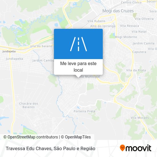 Travessa Edu Chaves mapa