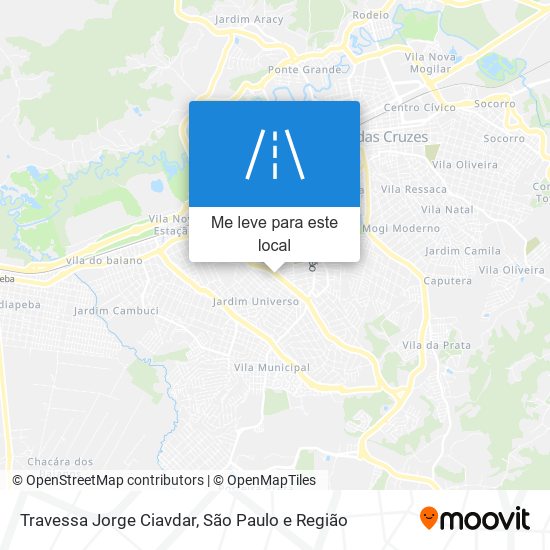 Travessa Jorge Ciavdar mapa