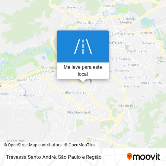 Travessa Santo André mapa