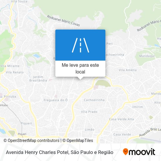 Avenida Henry Charles Potel mapa