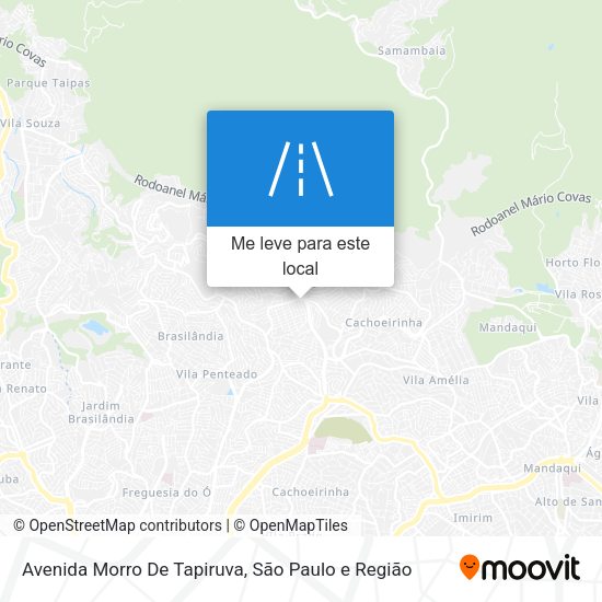 Avenida Morro De Tapiruva mapa