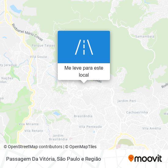 Passagem Da Vitória mapa